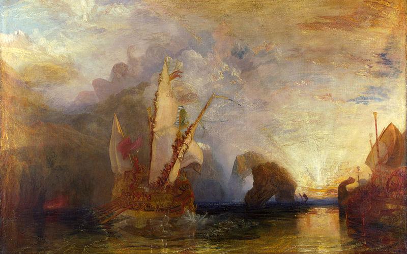 Joseph Mallord William Turner Ulysses deriding Polyphemus